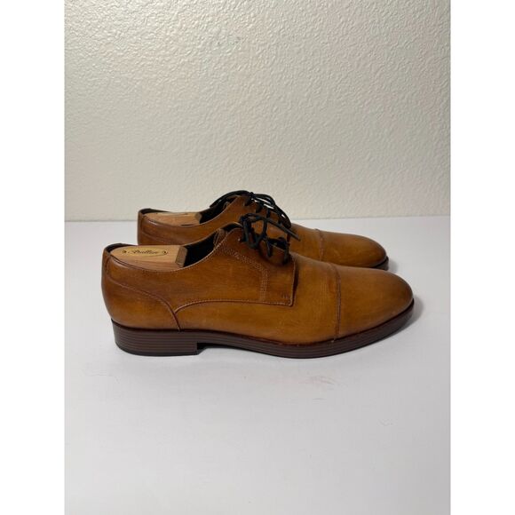 Cole Haan Men’s Cap Toe Oxford Shoes English Tan Leather Size 12 Grand.OS - Picture 4 of 9